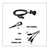 دوربین آندوسکوپی USB Mini HD ENT پزشکی